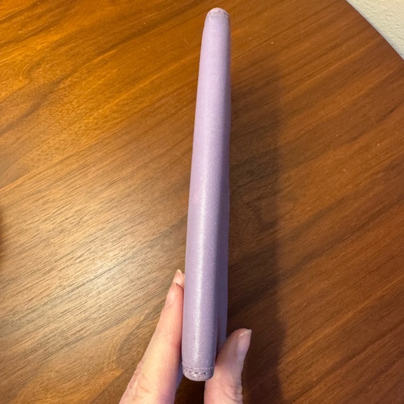 Vintage Coach Lavender Leather Checkbook Wallet - Picture 9 of 9